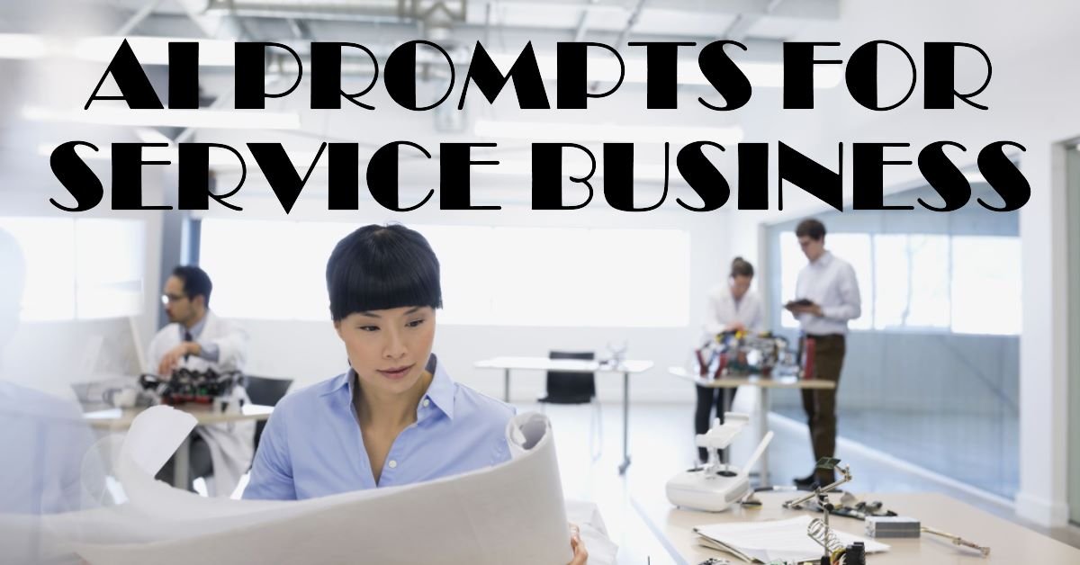 AI prompts for service business