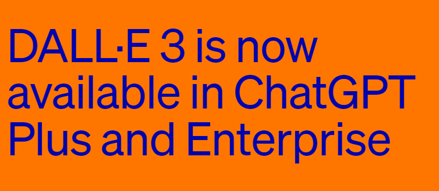 Image Generation with DALL·E 3