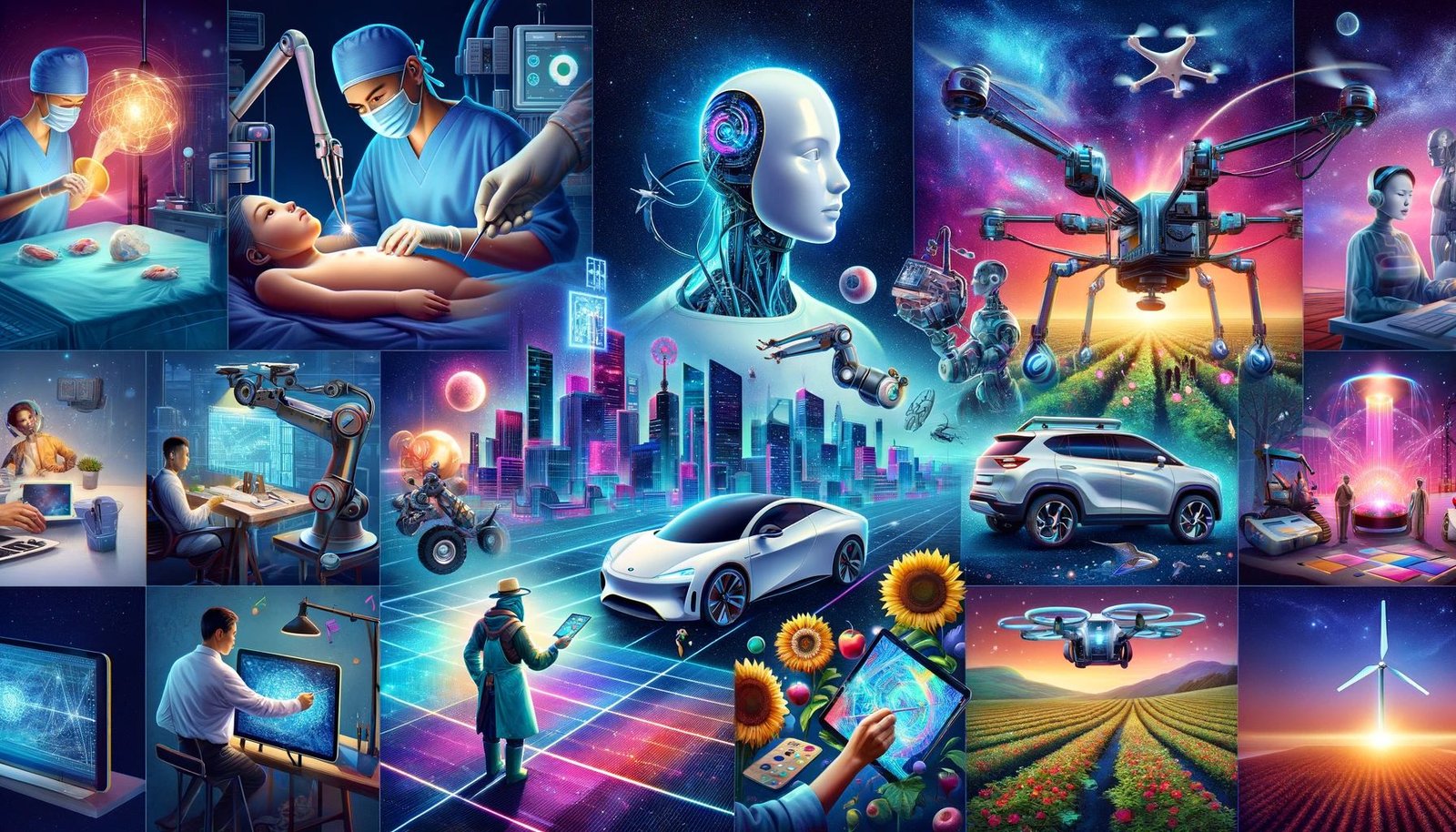 Various applications of AI